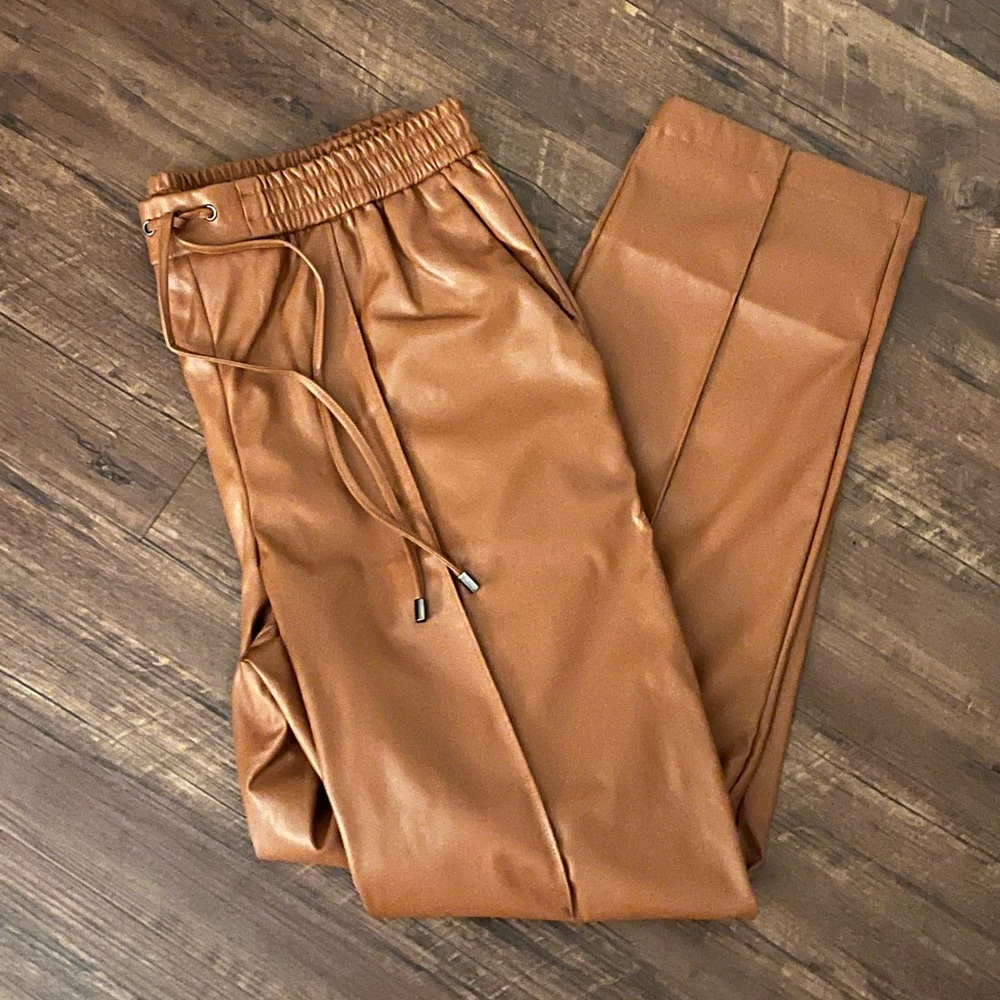 NWT NEW Nine West Faux Leather Pants